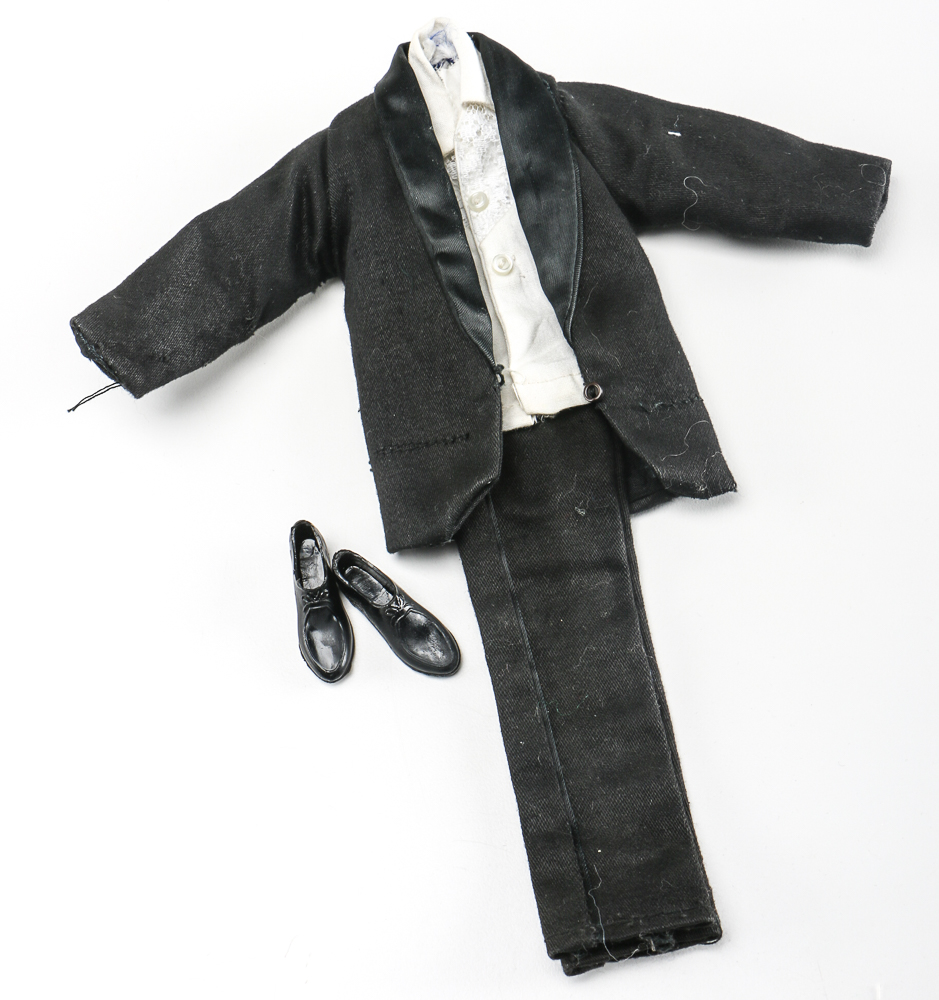 1960s Ken Doll Carrying Case with Doll and Accessories