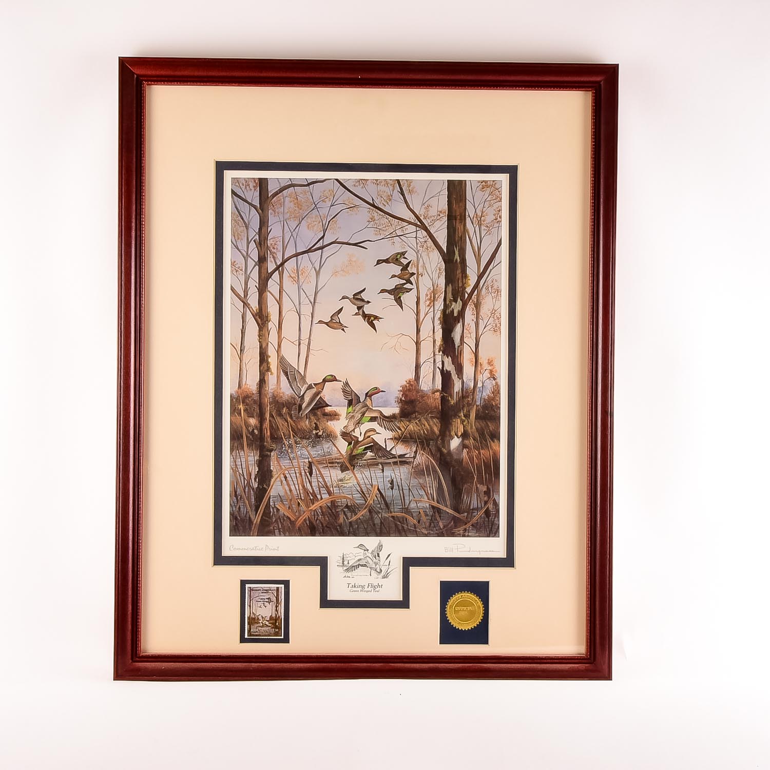 Bill Pendergrass Commemorative Print, "Taking Flight"