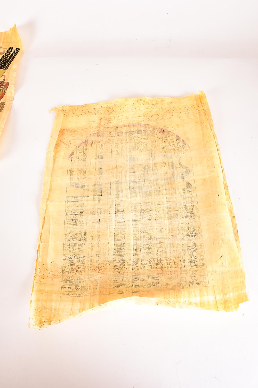 Two Eqyptian Papyrus Artworks