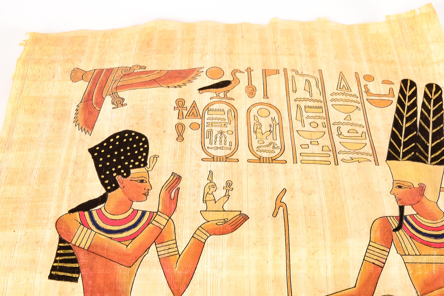 Two Eqyptian Papyrus Artworks