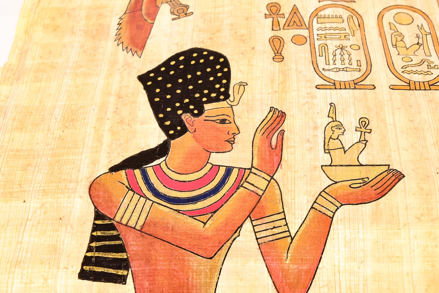 Two Eqyptian Papyrus Artworks