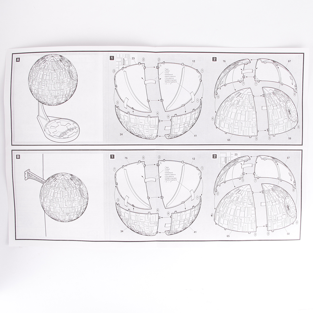 Ertl Star Wars "Death Star" Model Kit