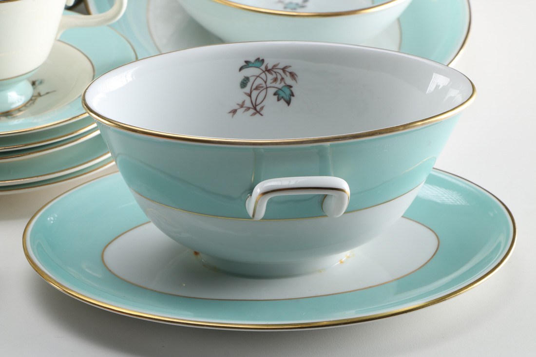 Collection of Robin's Egg Blue Dishes
