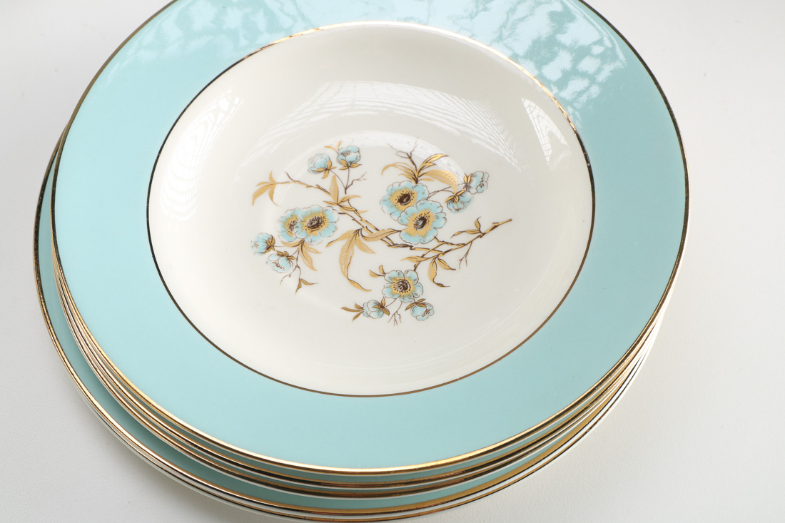 Collection of Robin's Egg Blue Dishes