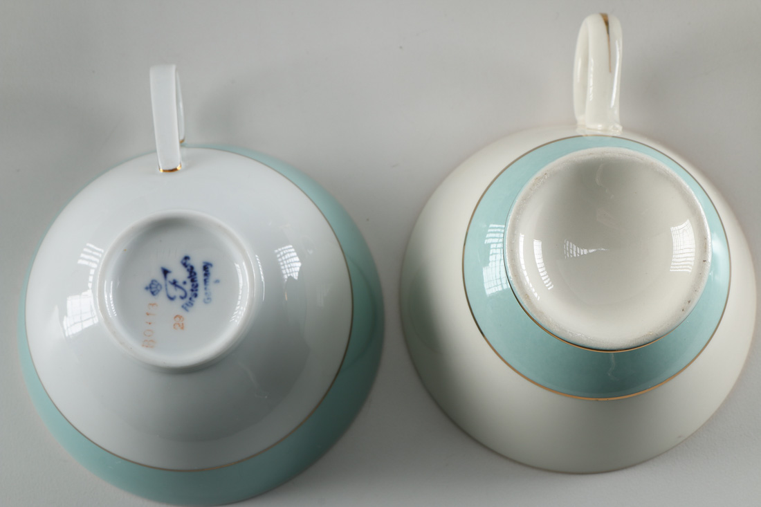 Collection of Robin's Egg Blue Dishes
