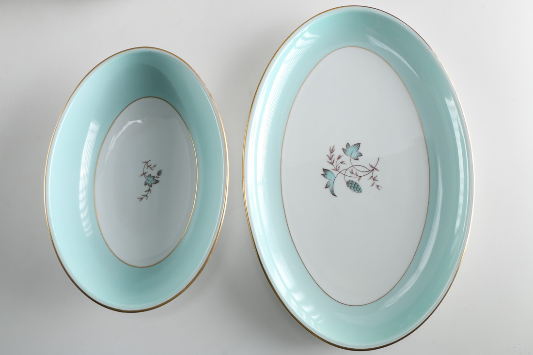 Collection of Robin's Egg Blue Dishes