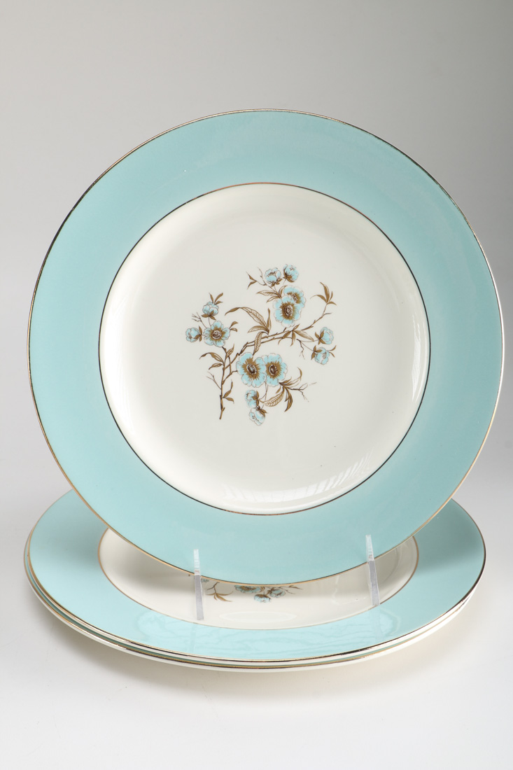 Collection of Robin's Egg Blue Dishes