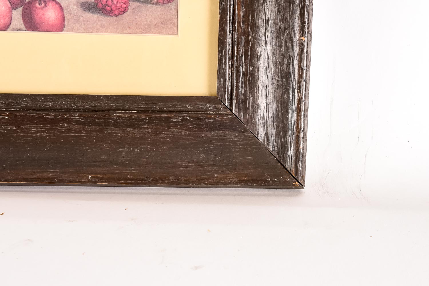 Fruit and Bird-Themed Offset Lithograph Print