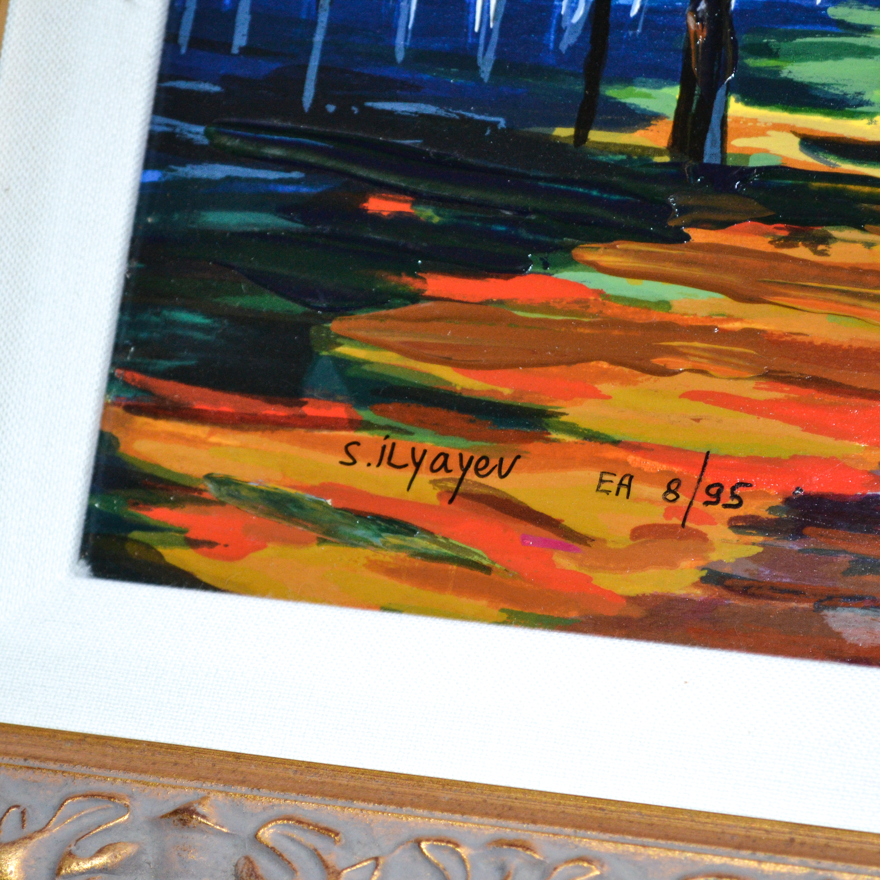 Slava Ilyayev Limited Edition Embellished Serigraph