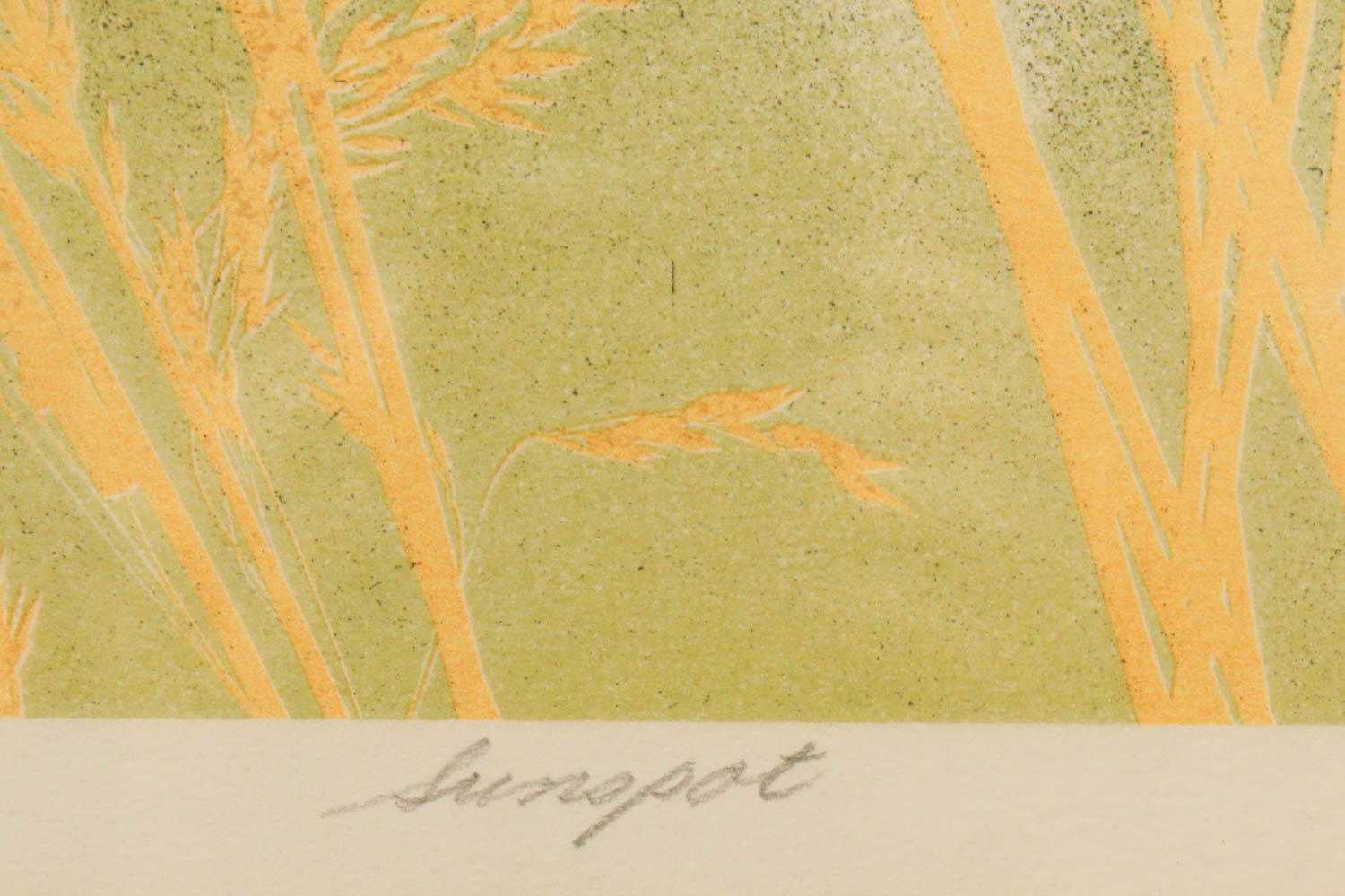 Karen Erla "Sunspot" Signed Limited Edition Lithograph