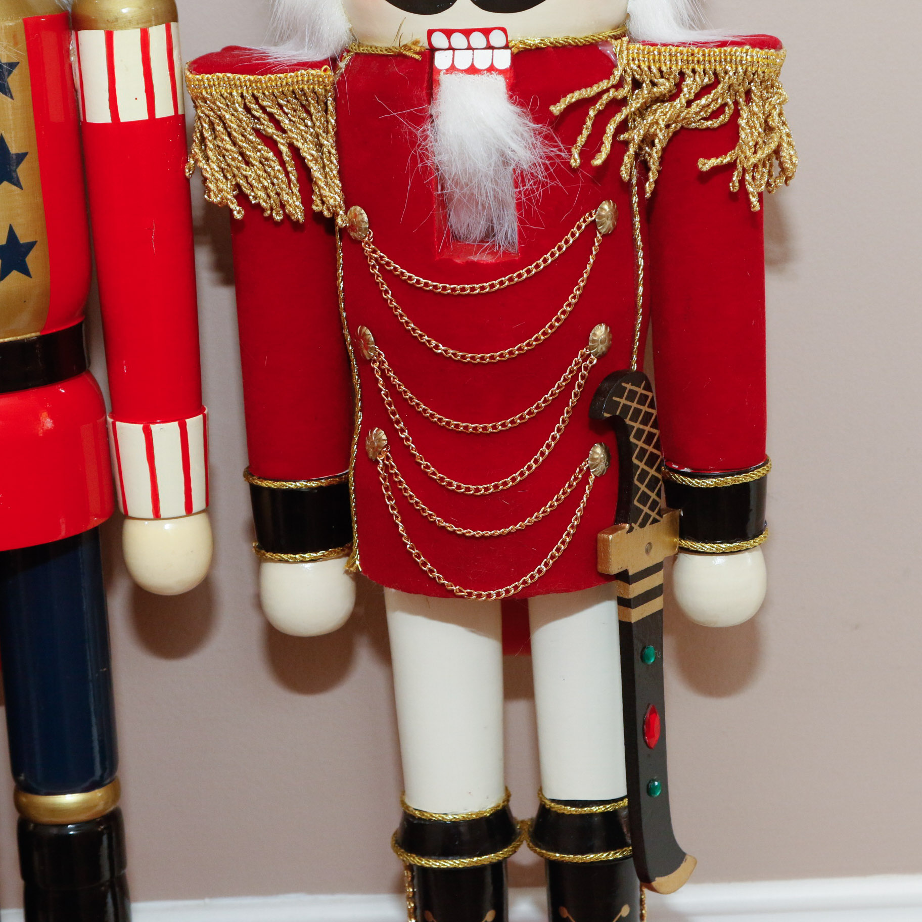 Collection of Handcrafted Wooden Nutcracker Dolls