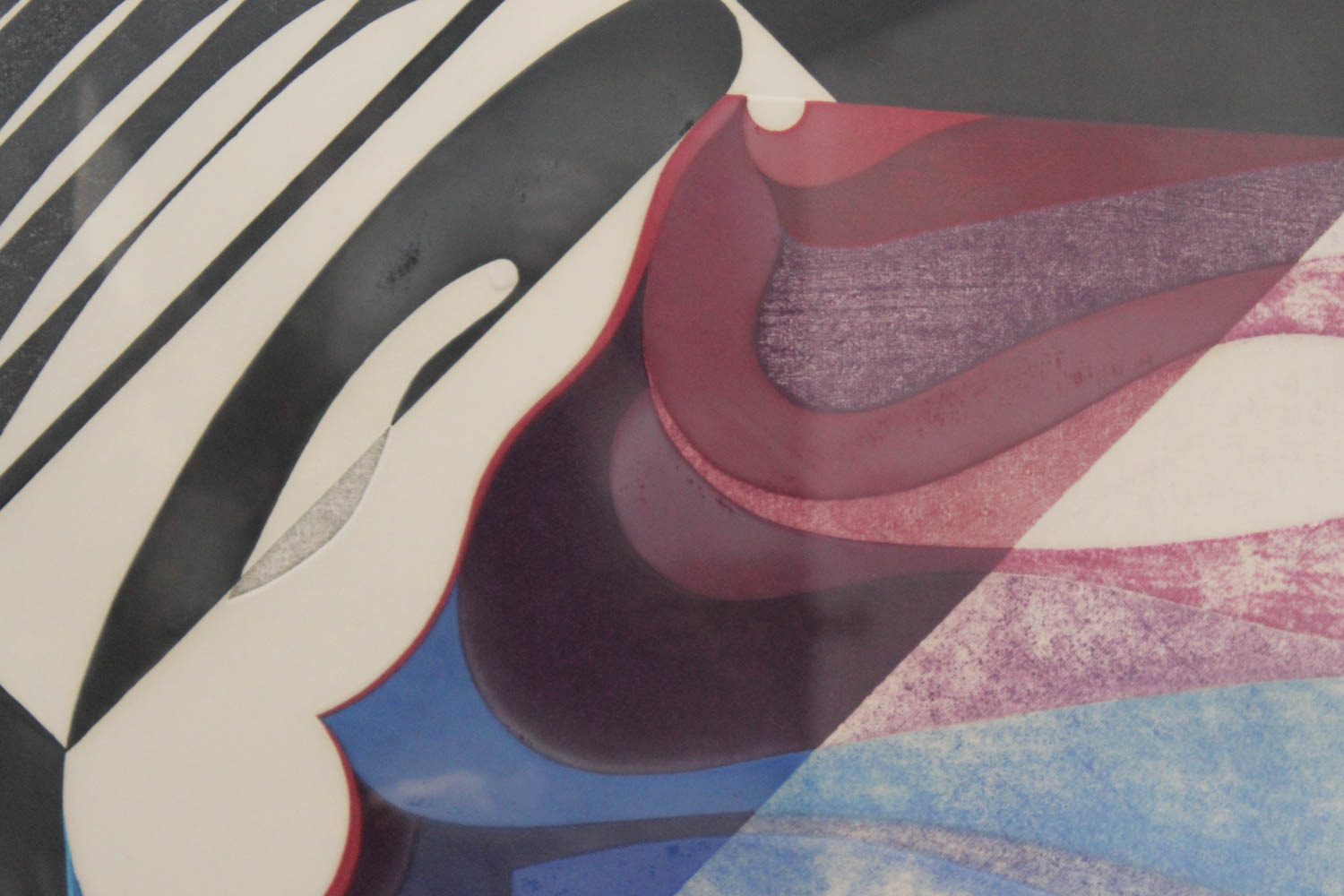 Kazumi Amano "From Gauge Development" Signed Limited Edition Woodblock Print