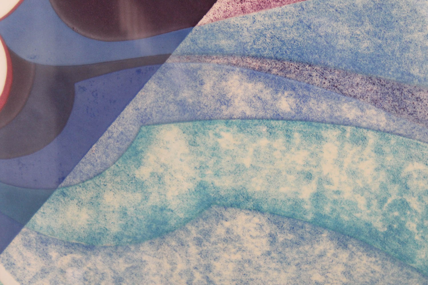 Kazumi Amano "From Gauge Development" Signed Limited Edition Woodblock Print