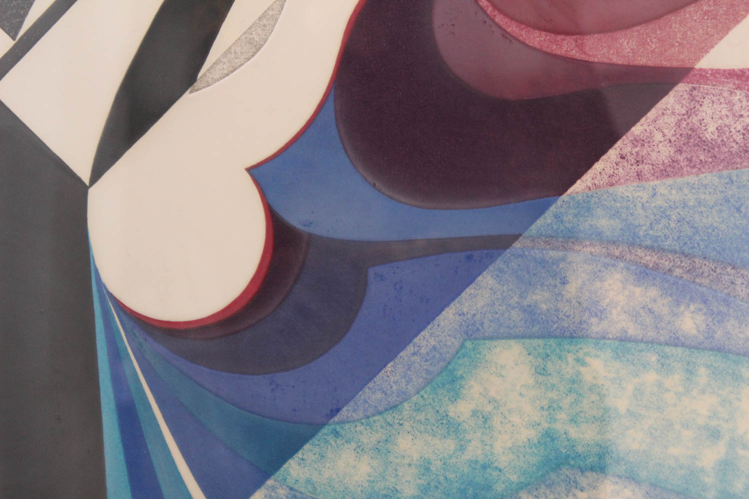 Kazumi Amano "From Gauge Development" Signed Limited Edition Woodblock Print