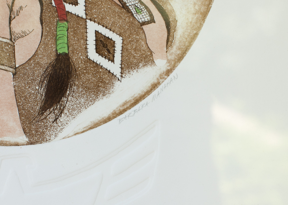 Native American Lithograph