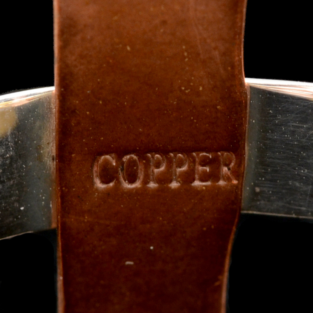 RLM Studio Sterling, Copper and Brass Openwork Cuff Bracelet