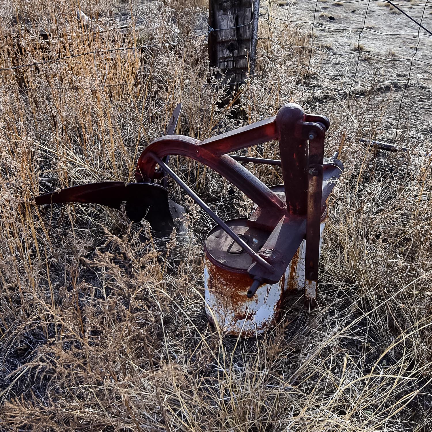 Vintage Three-Point Trencher