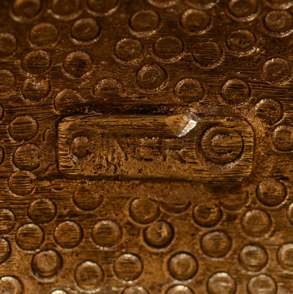 Vintage Ciner Hinge Bracelet with Crystal Rhinestones