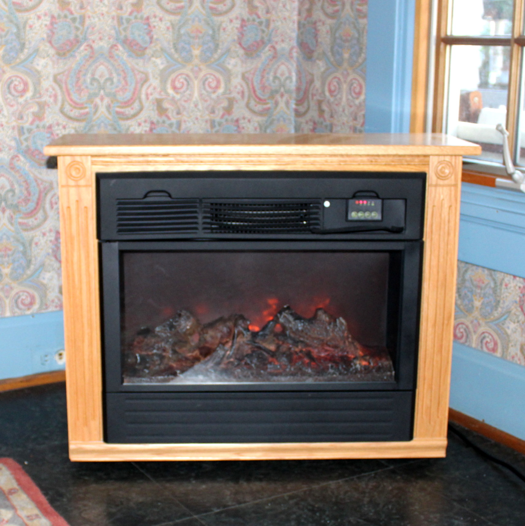 Heat Surge Electric Fireplace