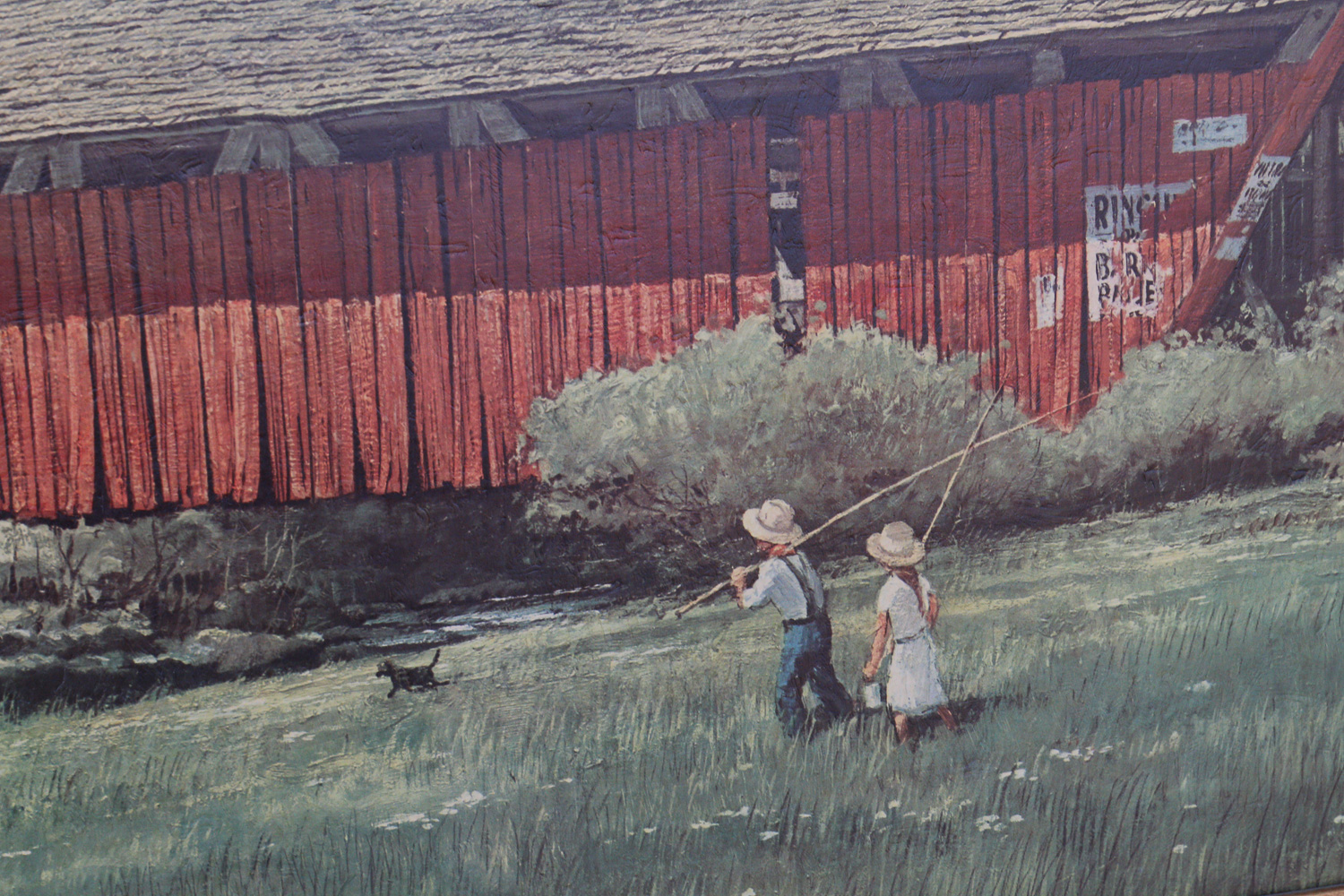 Eric Sloane "Nostalgic Summer" Offset Lithograph Print