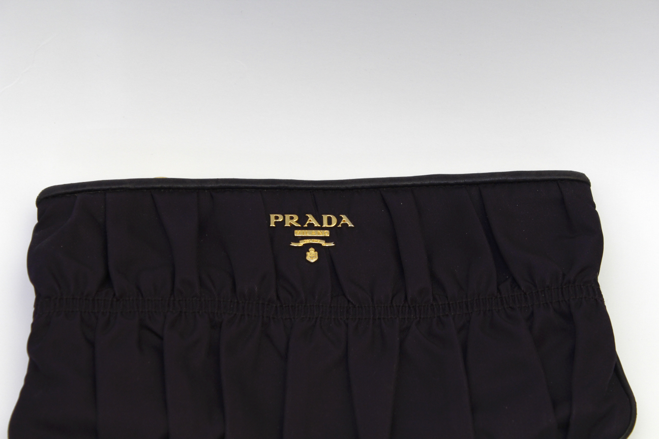 Prada Navy Toiletry Bag