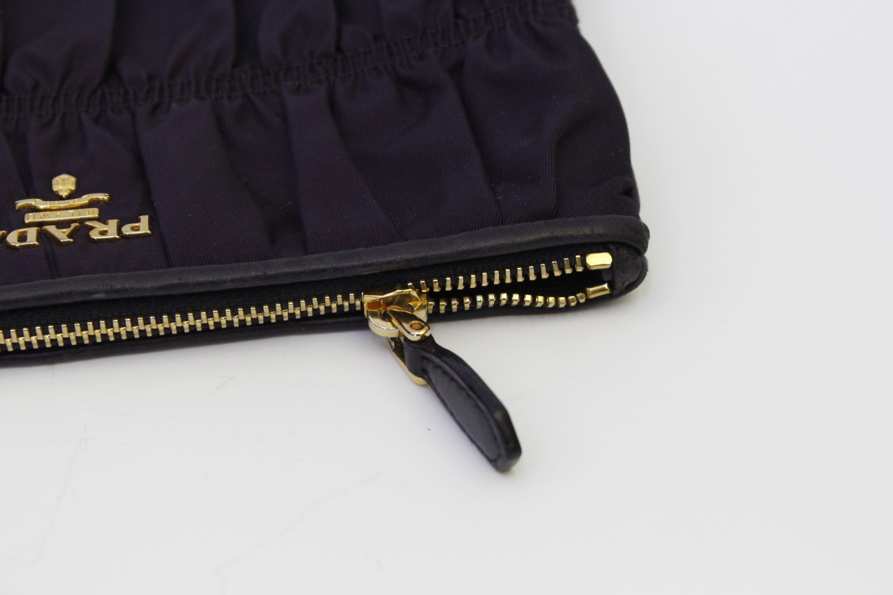 Prada Navy Toiletry Bag