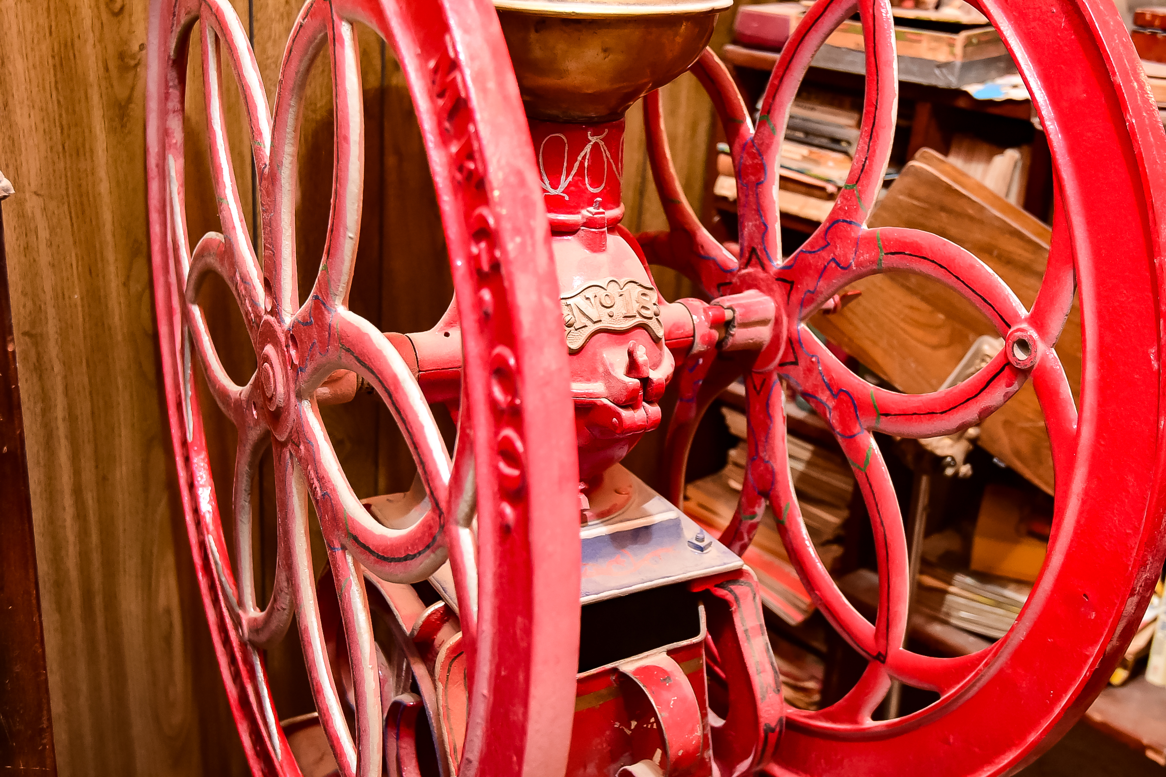 Antique Cast Iron Coffee Grinder
