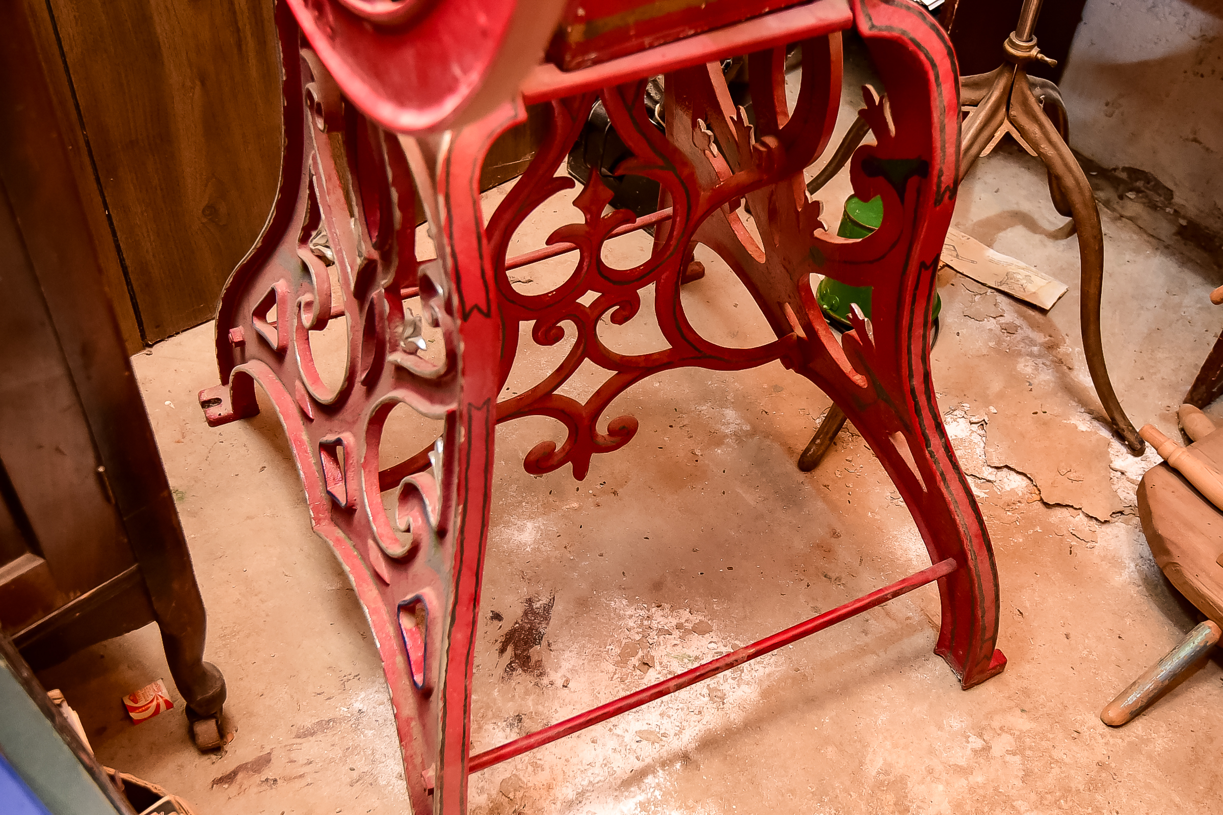 Antique Cast Iron Coffee Grinder