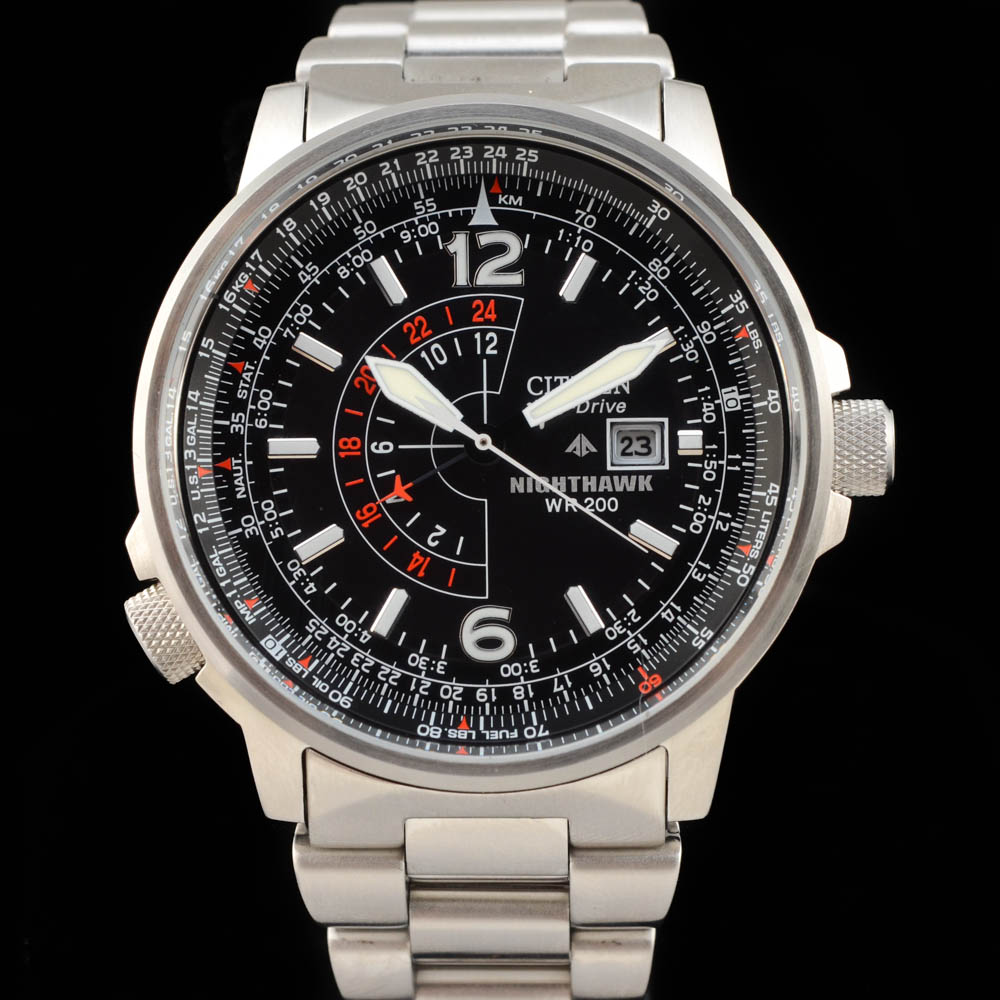 Citizen Eco-Drive Nighthawk WR 200 Watch