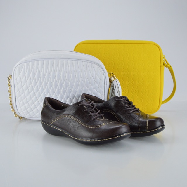 Vintage Handbags and Clarks Women's Footwear
