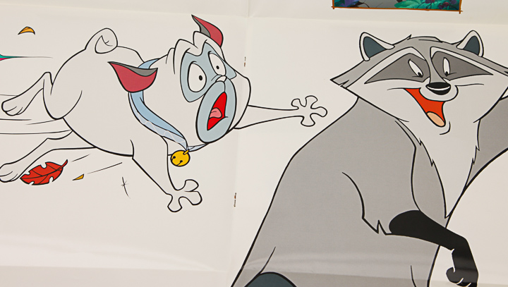 Set of Offset Lithographs of Disney Stills from Popular Movies