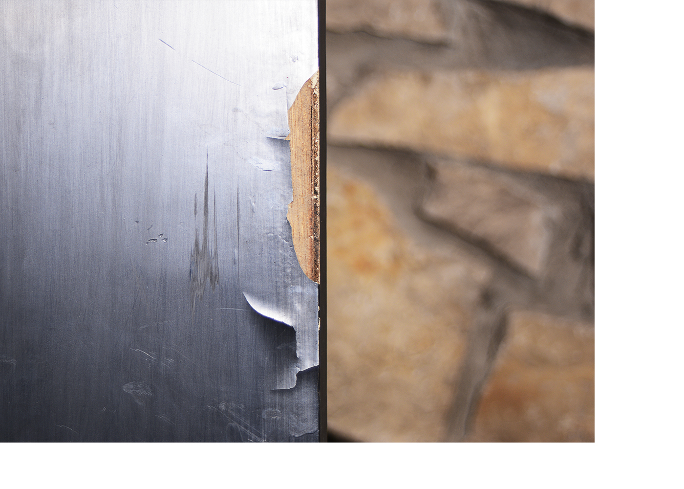 Hand-Painted Fireplace Screen with a Hunting Scene