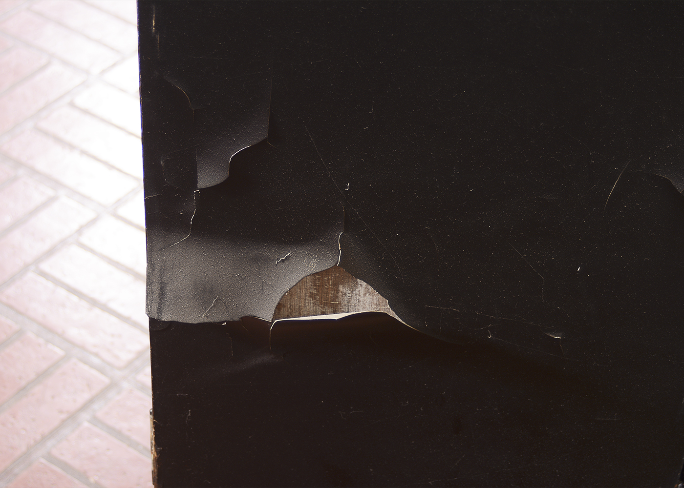 Hand-Painted Fireplace Screen with a Hunting Scene