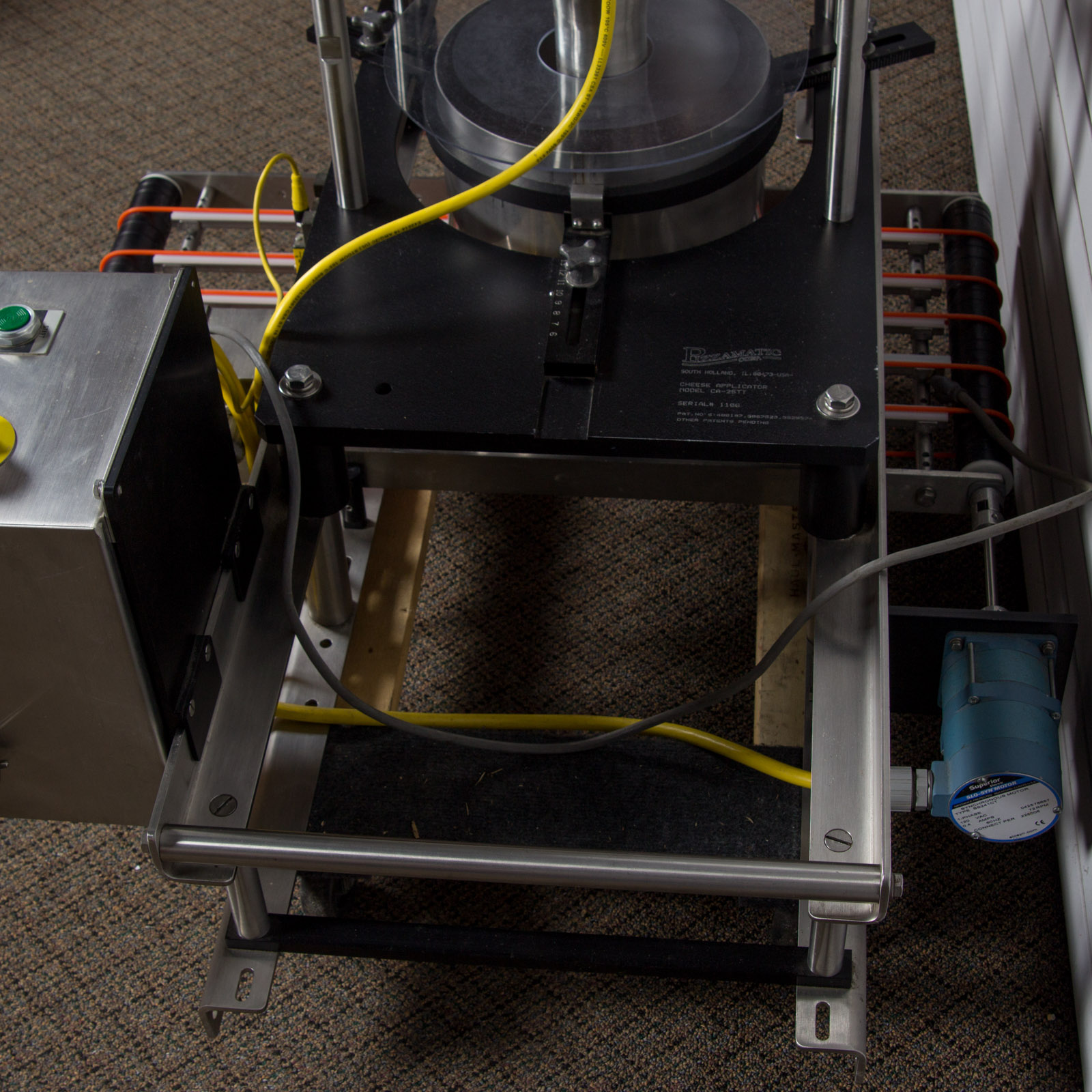 Pizzamatic Corp. Automated Cheese Applicator