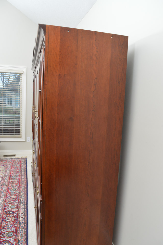 Pennsylvania House Cherry Three-Piece Entertainment Center