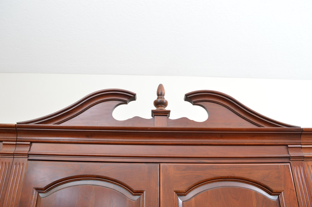 Pennsylvania House Cherry Three-Piece Entertainment Center