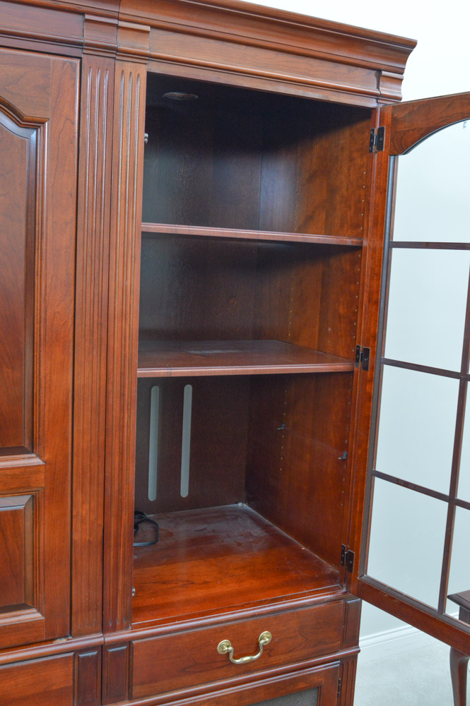 Pennsylvania House Cherry Three-Piece Entertainment Center