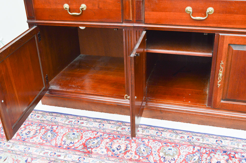 Pennsylvania House Cherry Three-Piece Entertainment Center