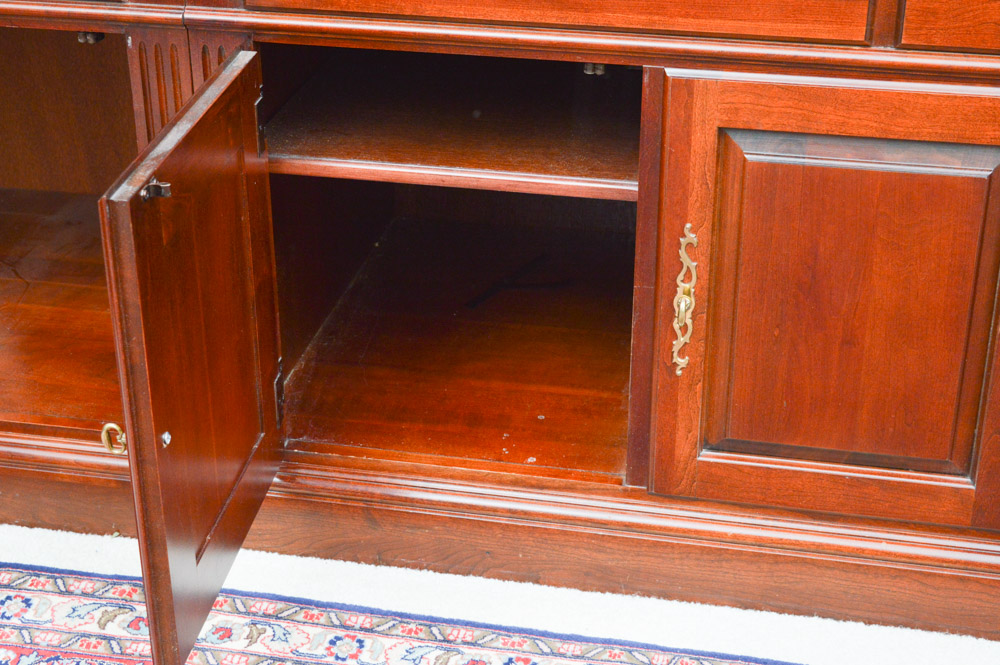 Pennsylvania House Cherry Three-Piece Entertainment Center