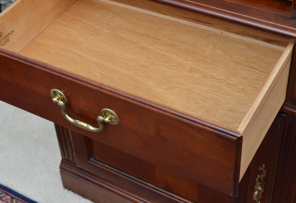 Pennsylvania House Cherry Three-Piece Entertainment Center