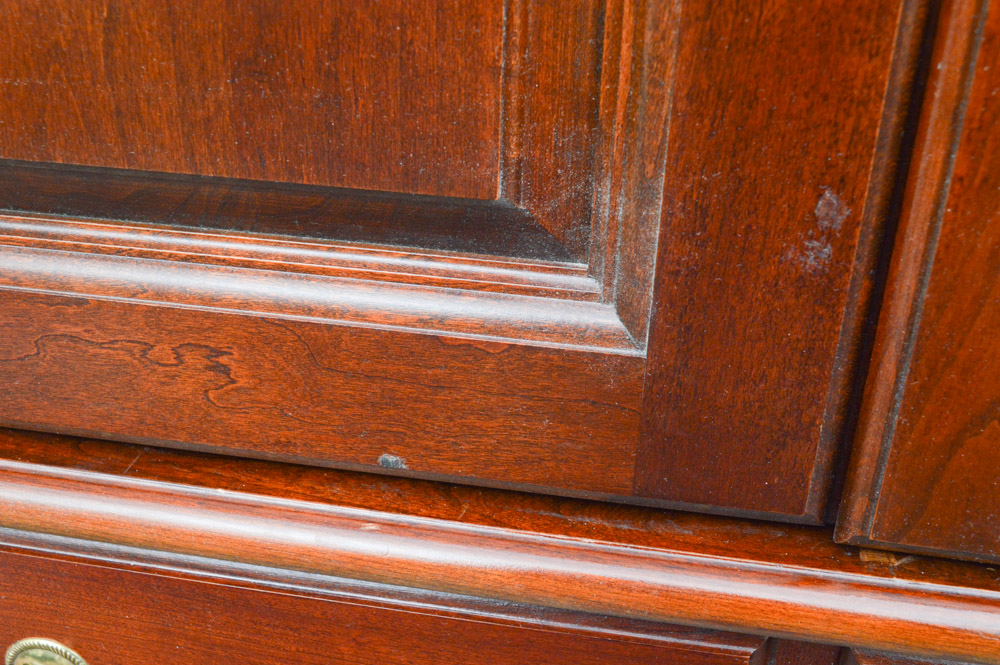 Pennsylvania House Cherry Three-Piece Entertainment Center