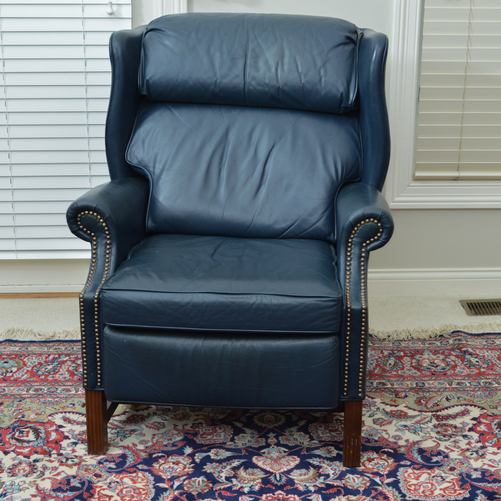 La-Z-Boy "Classics" Leather Wing Back Recliner