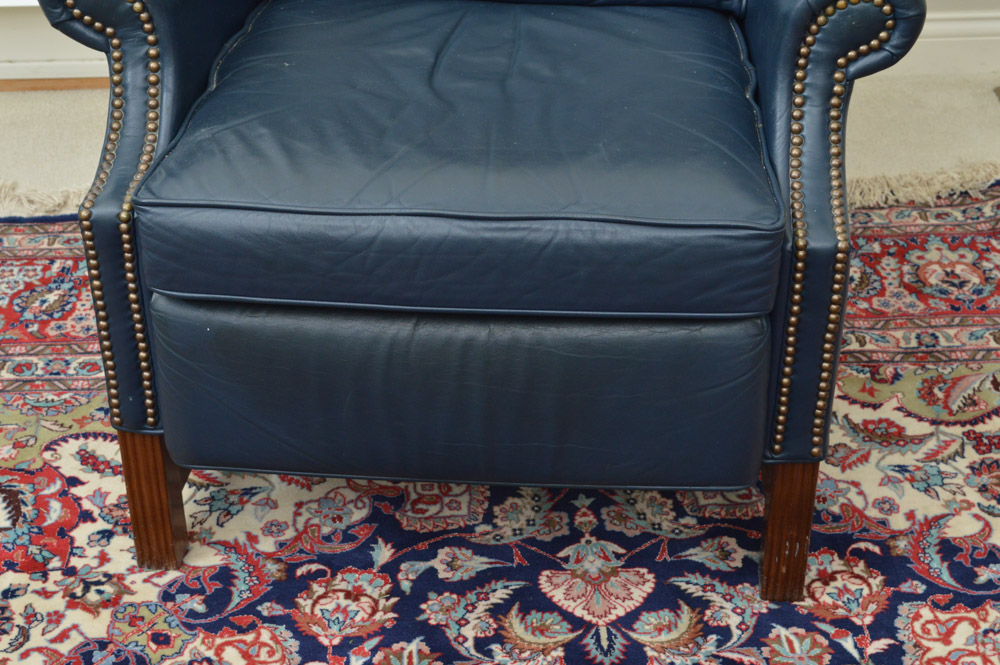 La-Z-Boy "Classics" Leather Wing Back Recliner