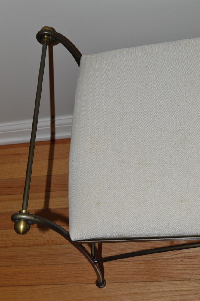 Charleston Forge Wrought Iron Bench