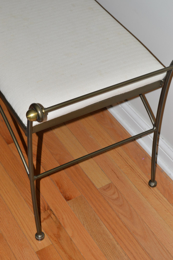 Charleston Forge Wrought Iron Bench