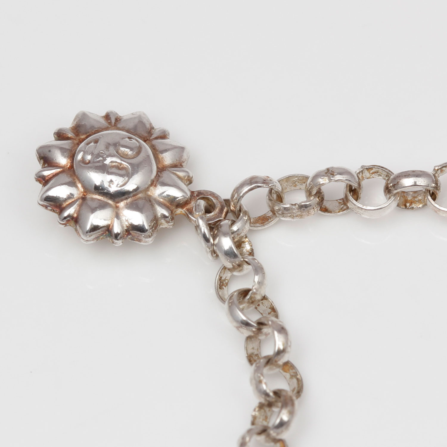 Stefani St. Jacques Sterling Silver Charm Bracelet