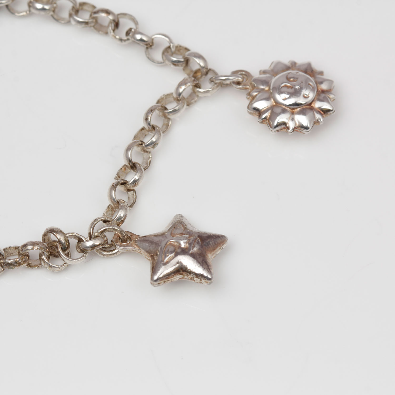 Stefani St. Jacques Sterling Silver Charm Bracelet