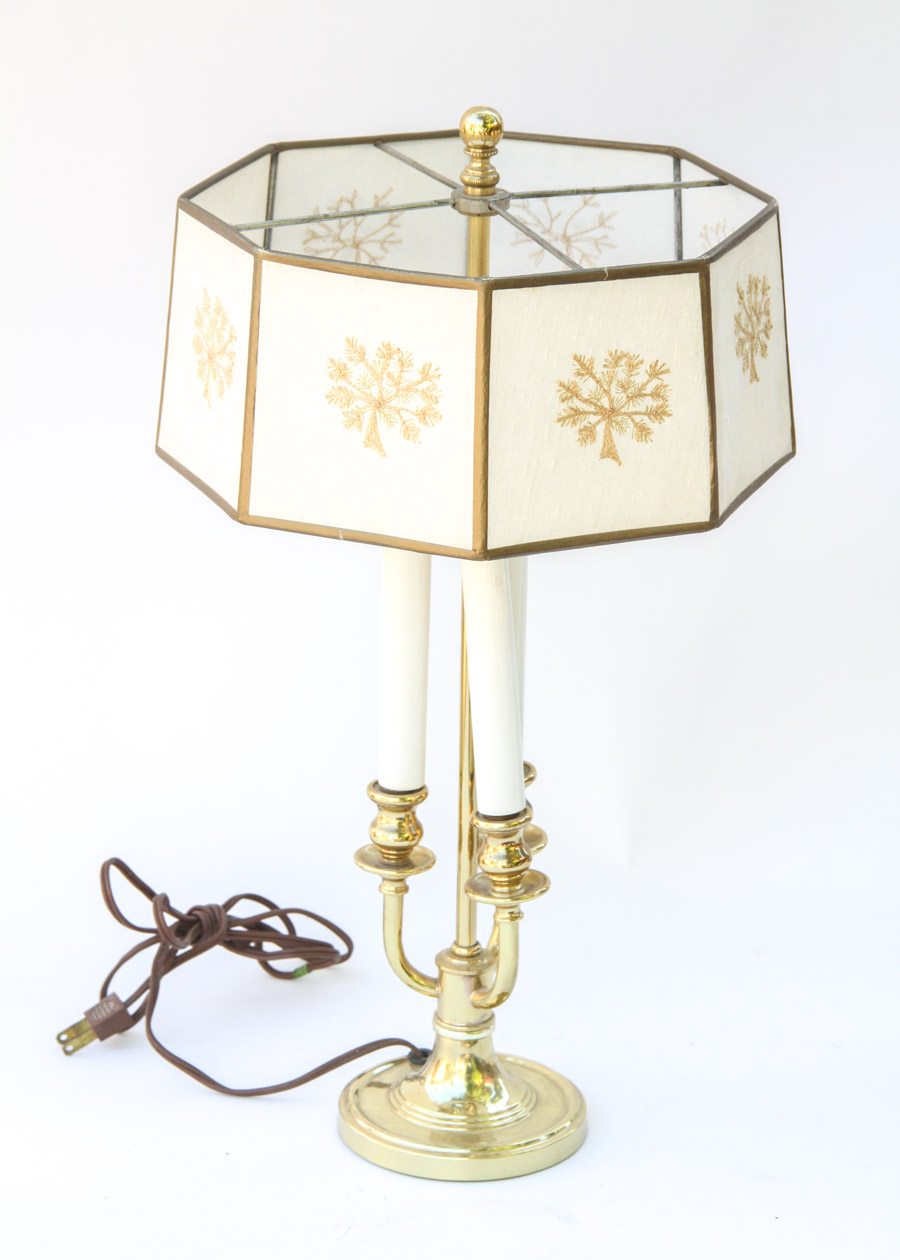 Assortment of Vintage Brass Lamps