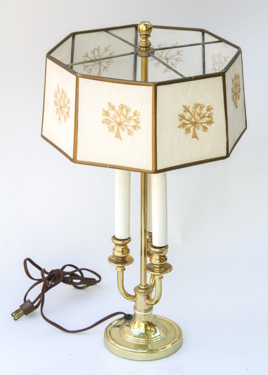 Assortment of Vintage Brass Lamps