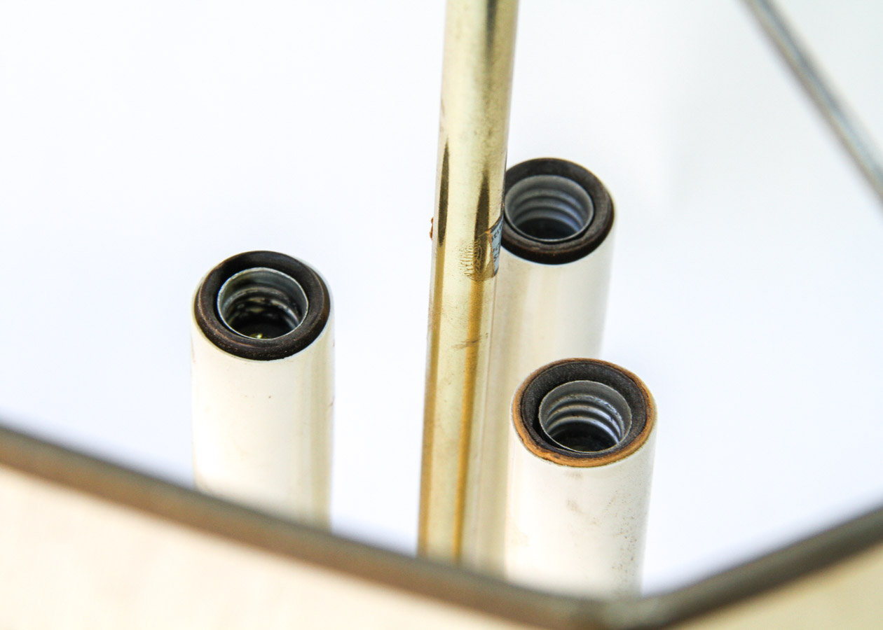 Assortment of Vintage Brass Lamps